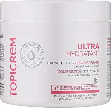 Ультрозволожувальний заспокійливий бальзам для тіла - Topicrem Ultra Hydratant Comforting Body Balm 380ml (1418382-31161008)