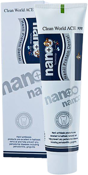 Зубная паста с серебром и протеином - Hanil Nano Protein Dental Toothpaste 180g (1051918-31159735)