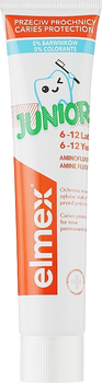 Дитяча зубна паста Junior для дітей 6-12 років від карієсу - Elmex Junior Toothpaste 75ml (686787-31015603)