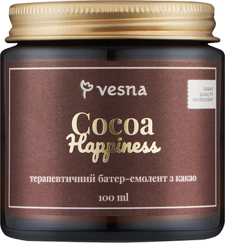 Терапевтический баттер-эмолент с какао - Vesna Cocoa Happiness 100ml (1371023-31159258)