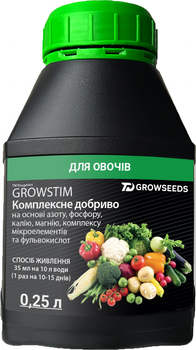 Удобрение Plantin Growstim Rougevert для овощей 0.25 л (4820288920250)