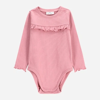 Детское боди для новорожденных девочек Coccodrillo Dream Diaries Girl Newborn WC5112102DGN-033 62 см Пудровое (5904986520376)