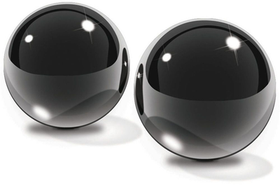 Вагінальні кульки Small Black Glass Ben-Wa Balls (11385000000000000)