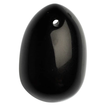 Яйцо йони из натурального камня La Gemmes Yoni Egg S цвет черный (21791005000000000)