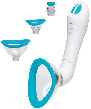 Вакуумный вибратор Doc Johnson Bloom Intimate Body Pump цвет бирюзовый (22349732000000000)