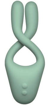Мультифункциональный вибратор Doc Johnson Tryst v2 Bendable Multi Erogenous Zone Massager with Remote цвет салатовый (22351011000000000)