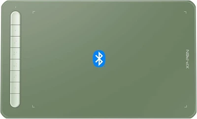 Графический планшет XP-Pen Deco MW green, 8X5", 5080 LPI, 8192 levels, Bluetooth 5.0