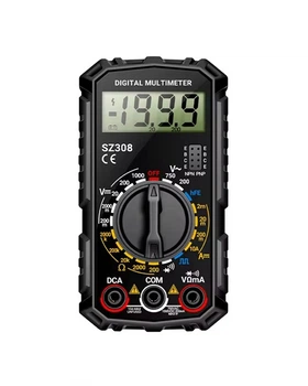 Мультиметр Aneng SZ308, AC V, DC V, 10A, black, box