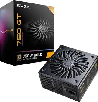 Блок питания EVGA SuperNOVA GT 750W – 750 Вт, 80 Plus Gold, 135 мм вентилятор, 4x (6+2 pin) для GPU (220-GT-0750-Y2)