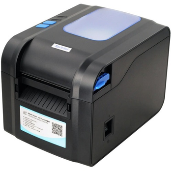 Принтер этикеток Xprinter XP-370BM со скоростью 152 мм/с, подключениями USB и Ethernet