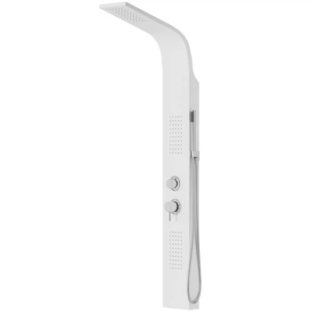Душевая панель Corsan Alto white A017MWH