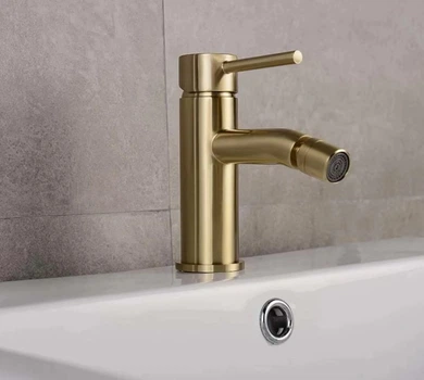 Змішувач для біде REA LUNGO BRUSHED GOLD матове золото