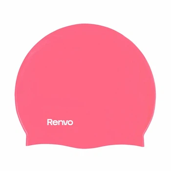 Шапочка для плавания Renvo Keles, взрослая, красная, 12+, универсальный размер (OSFM) (2SC100-12)