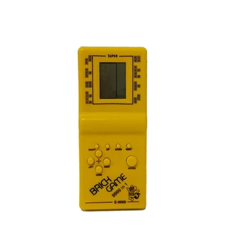 Тетрис E 9999 Brick Game музыка, на батарейках (6903162038017) Жёлтый