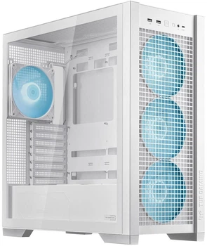 Корпус ASUS TUF GAMING GT302 TG BTF ARGB WHITE (90DC00I3-B19000)