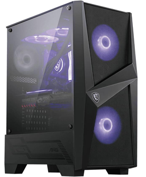 Корпус MSI MAG Forge 100M Black (MAG Forge 100M) Без БП