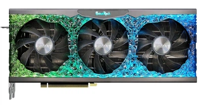 Відеокарта Palit RTX 3090 24Gb GameRock (NED3090T19SB-1021G) (GDDR6X, 384 bit, PCI-E v4.0) Б/в