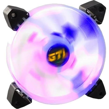 Вентилятор GTL 120 мм Multicolor B3, White/Black (GTL-120LMCB3P ARGB)