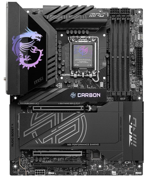 Материнська плата MSI MPG Z890 CARBON WIFI (MPG Z890 CARBON WIFI) (Socket 1851, Intel Z890, ATX)
