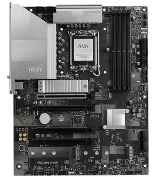 Материнська плата MSI PRO Z890-S WIFI (PRO Z890-S WIFI) (Socket 1851, Intel Z890, ATX)