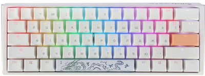 Клавіатура Ducky One 3 Mini Cherry MX Brown RGB White UA (DKON2161ST-BUAPXPWWWSC1)