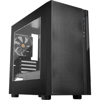 Корпус Thermaltake Versa H18 Black без БП CA-1J4-00S1WN-00 Без БЖ
