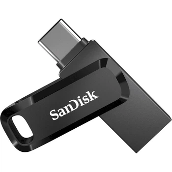 Флеш-накопитель Sandisk USB 3.1 Ultra Dual Go Type-C 128Gb (150 Mb/s) (SDDDC3-128G-G46)