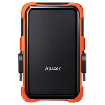 Зовнішній HDD накопичувач Apacer 2Tb AC630 Black-Orange (AP2TBAC630T-1)