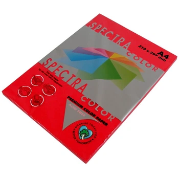 Бумага Spectra Color А4 80 г/м² 100 листов, красная 250