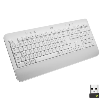 Клавіатура Logitech Signature K650 USB/Bluetooth White (920-010977)