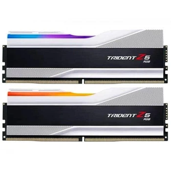 Модуль пам'яті G.Skill DDR5 64GB (2x32) Trident Z5 6000Mhz RGB Silver (F5-6000J3238G32GX2-TZ5RS)