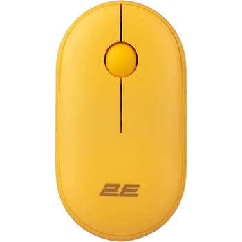 Бездротова миша 2E MF300 Silent WL BT Sunny Yellow (2E-MF300WYW)