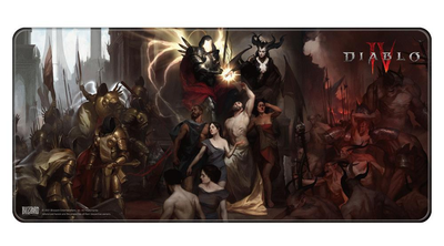 Ігрова поверхня Blizzard Diablo IV: Inarius and Lilith XL (FBLMPD4INALIL21XL)