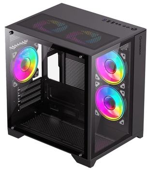 Корпус GameMax Infinity Mini Black (Infinity Mini Black) Без БП