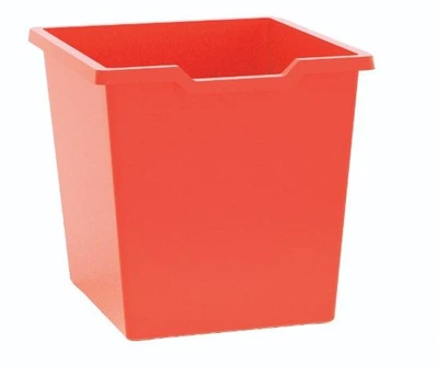 Пластиковый лоток для мебели Gratnells N3 312х377х300 с направляющими красный Контейнер для школьной мебели