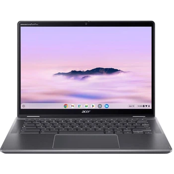 Ноутбук Acer 14 Chromebook Plus Spin 514 CP514-4HN WUXGA IPS Touch, Intel 3-100U, 8GB, F256GB, UMA, ChromeOS, сірий (NX.KYQEU.001)