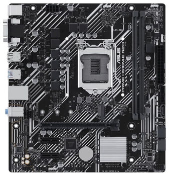 Материнська плата ASUS PRIME H510M-E R2.0 (PRIME H510M-E R2.0) (Socket 1200, Intel H510, Micro-ATX)