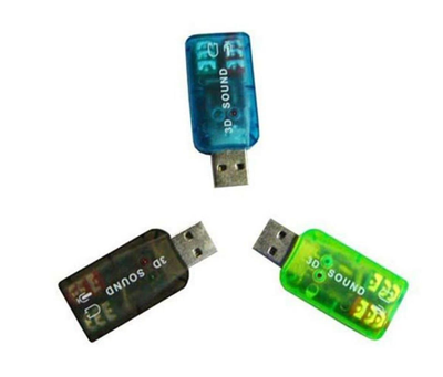 Звукова карта ATcom USB-sound card 5.1 3D sound (Windows 7 ready) (7807)