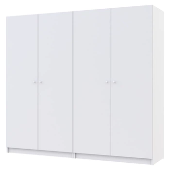 Комплект шкафов для одежды Doros Промо (2 шт.) 180х48х204 см Белый (DRS-011207)