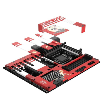 Кожух до материнської плати NZXT N7 Z370 Nuka-Cola Cover Limited Edition N7 Z370 Nuka-Cola Cover)