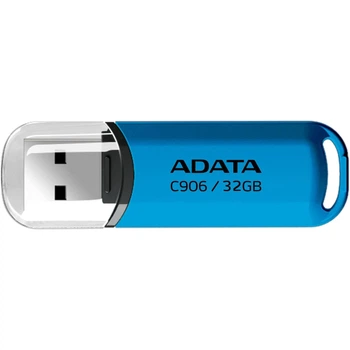Флеш-накопитель Adata Flash 32Gb USB 2.0 C906 Water Blue (AC906-32G-RWB)