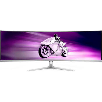 Монітор 49" Philips 49M2C8900 White Curved DQHD OLED 240Hz (49M2C8900/00)