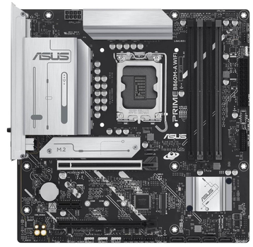 Материнська плата ASUS PRIME B860M-A WIFI (PRIME B860M-A WIFI) (Socket 1851, Intel B860, Micro-ATX)