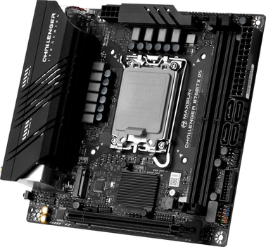 Материнська плата Maxsun Terminator B760ITX D5 (MS-CHALLENGER B760ITX D5) (Socket 1700, Intel B760, Mini-ITX)