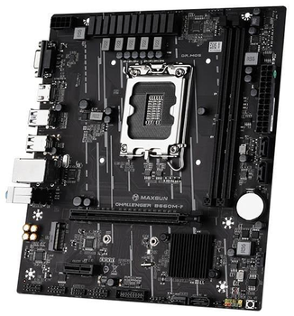 Материнська плата Maxsun Challenger B660M-F (MS-CHALLENGER B660M-F) (Socket 1700, Intel B660, Micro-ATX)