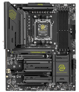 Материнська плата MSI MAG B850 TOMAHAWK MAX WIFI (MAG B850 TOMAHAWK MAX WIFI) (Socket AM5, AMD B850, ATX)