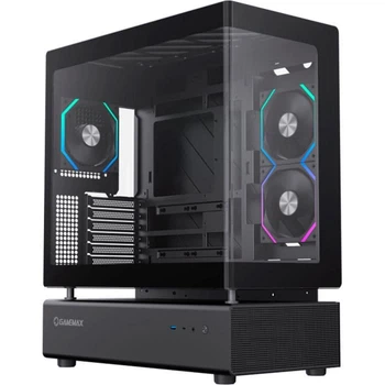 Корпус GameMax N80 Tempered Glass BTF без БП Black (N80 BK) Б/в