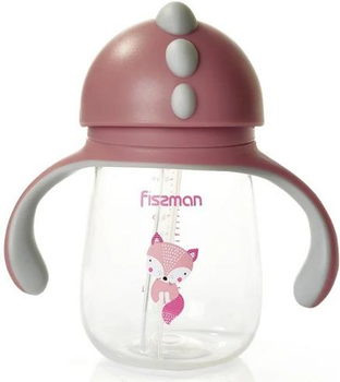 Бульба дитяча Fissman Babies "Хитра Лисичка" 260мл з ручками