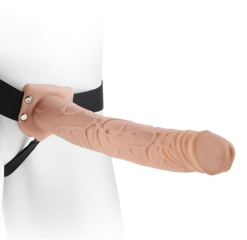 Страпон Fetish Fantasy Series 11 Inch Hollow Strap-On цвет телесный (18652026000000000)