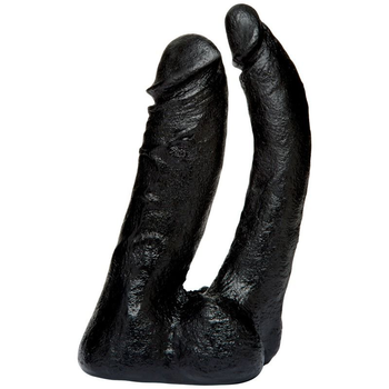 Фалоімітатор Vac-U-Lock Natural double Penetrator колір чорний (09480005000000000)